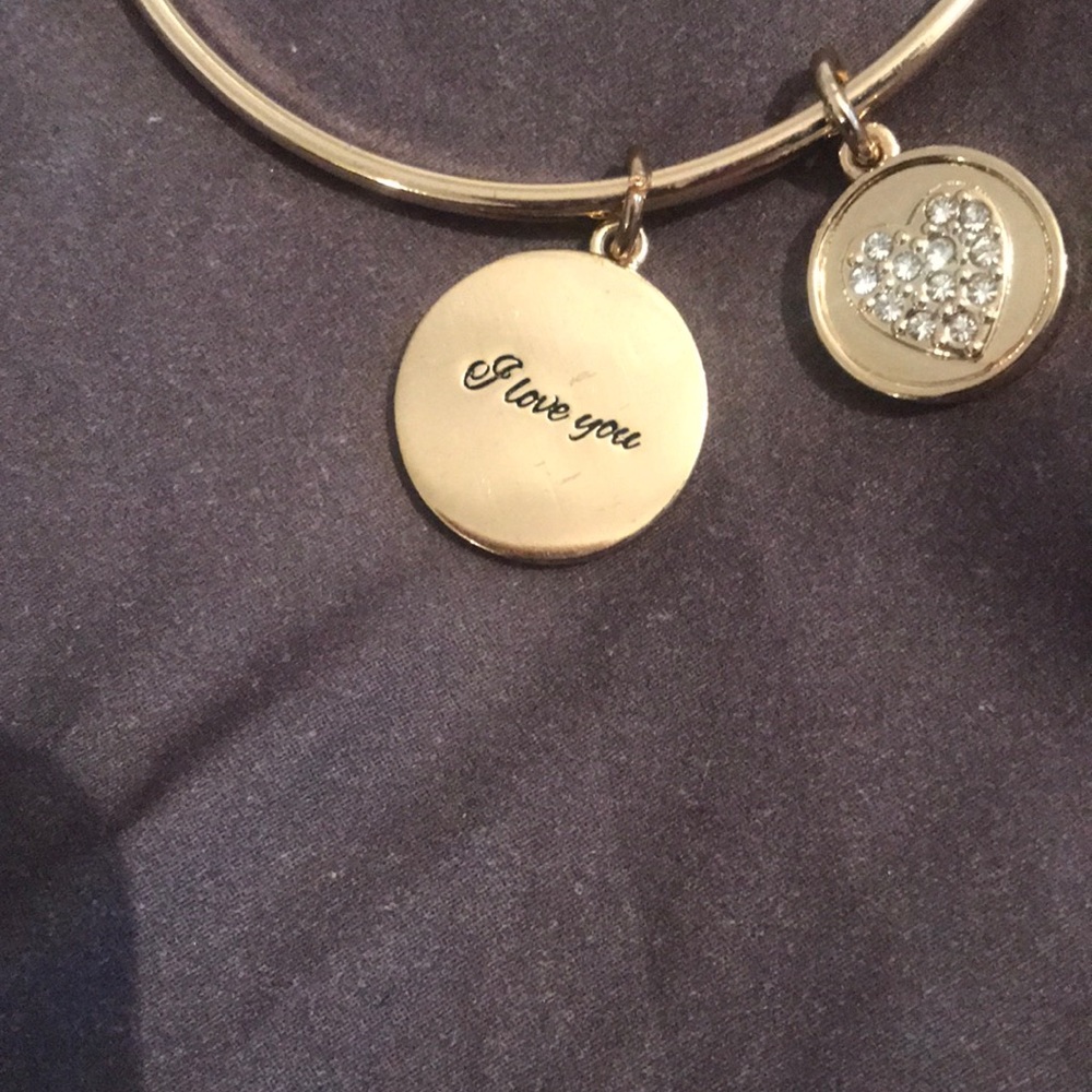 Bcbgeneration Goldstone Bangle Bracelet Nwot - image 2